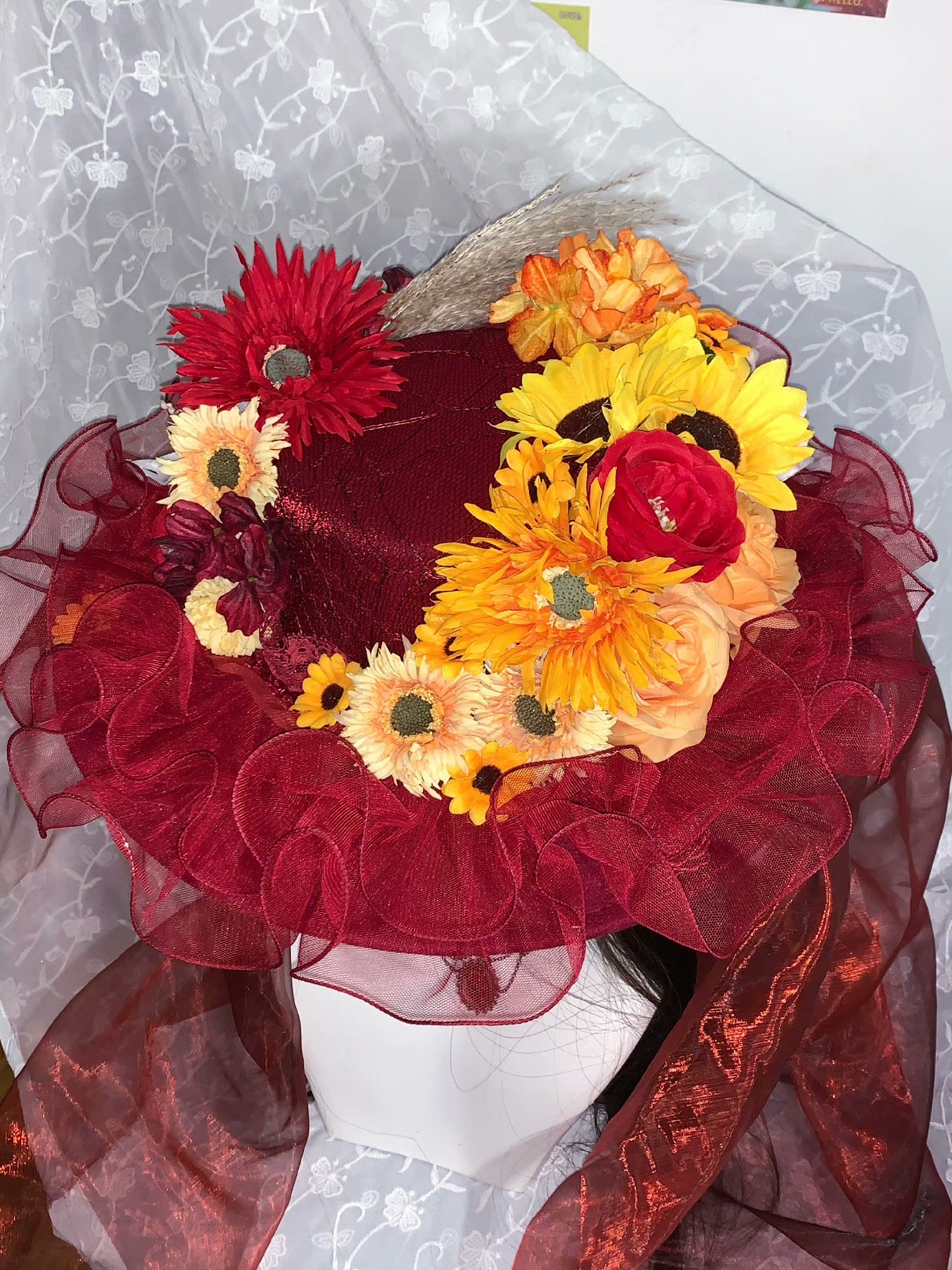 M73007-Dark Lolita Handmade Hat