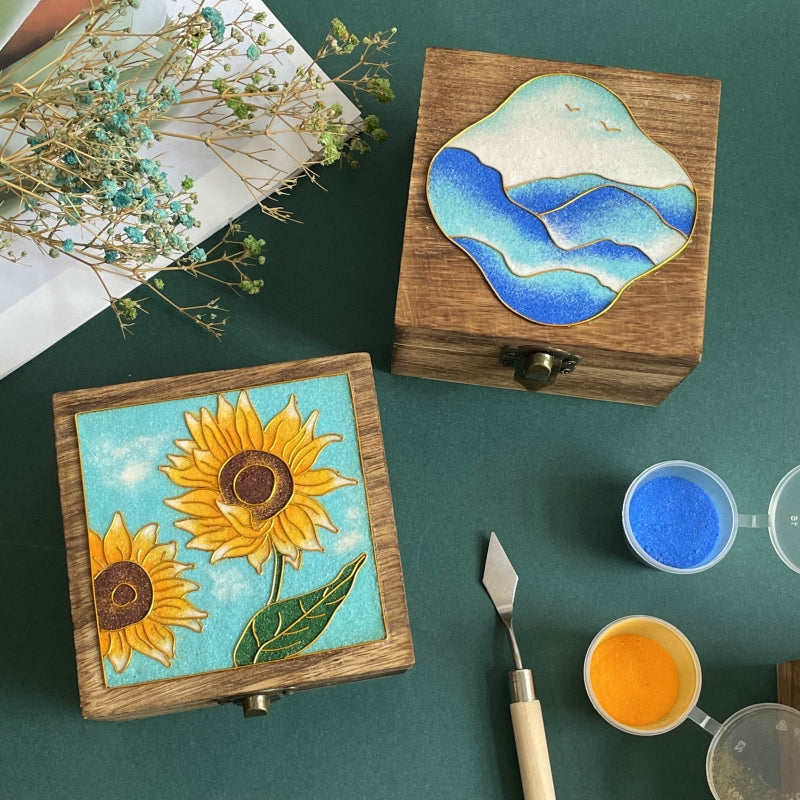 M73101-A Handmade Cloisonné Enamel Jewelry Storage Box