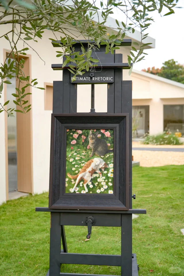 🌿Custom Hand-Painted Realistic Oil Painting Pet Portraits🌿