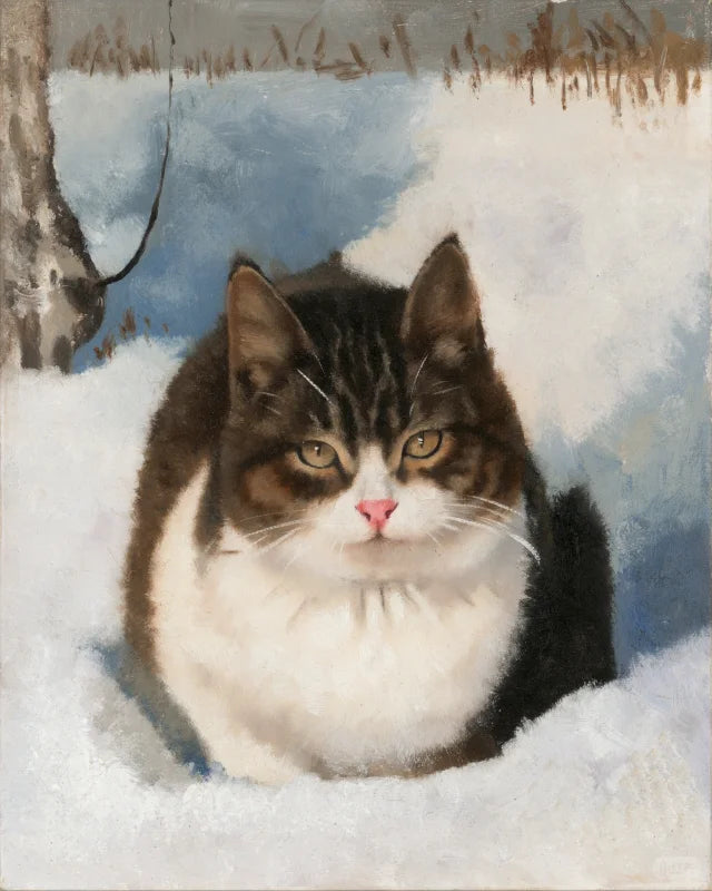 🌿Custom Hand-Painted Realistic Oil Painting Pet Portraits🌿