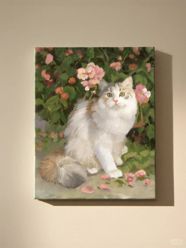 🌿Custom Hand-Painted Realistic Oil Painting Pet Portraits🌿