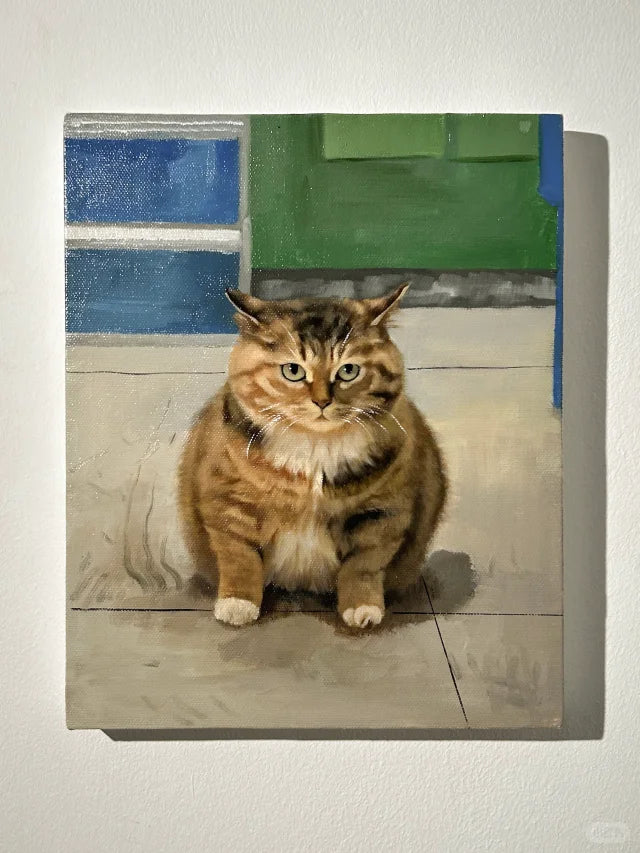 🌿Custom Hand-Painted Realistic Oil Painting Pet Portraits🌿