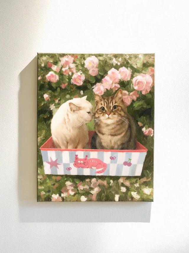🌿Custom Hand-Painted Realistic Oil Painting Pet Portraits🌿