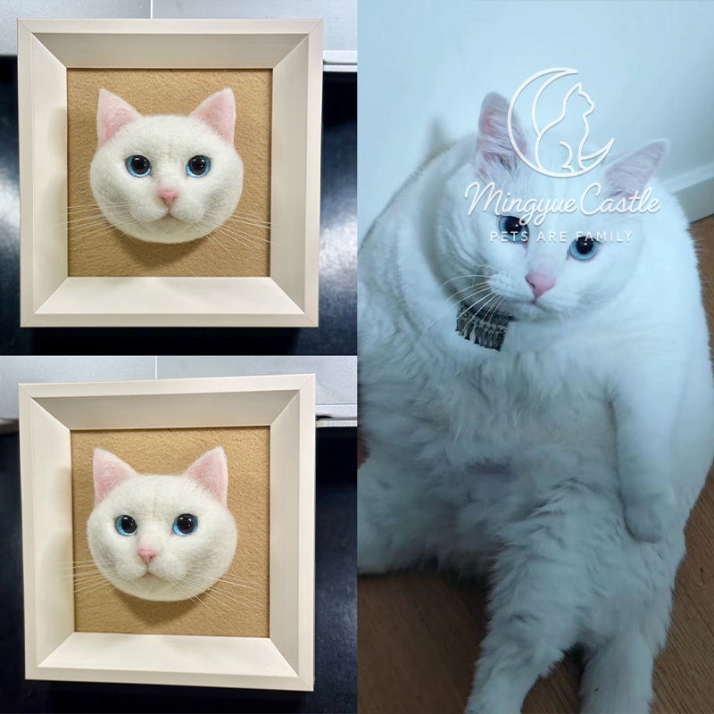 Customize your pet photo frame portrait【Square】5-7 Inches