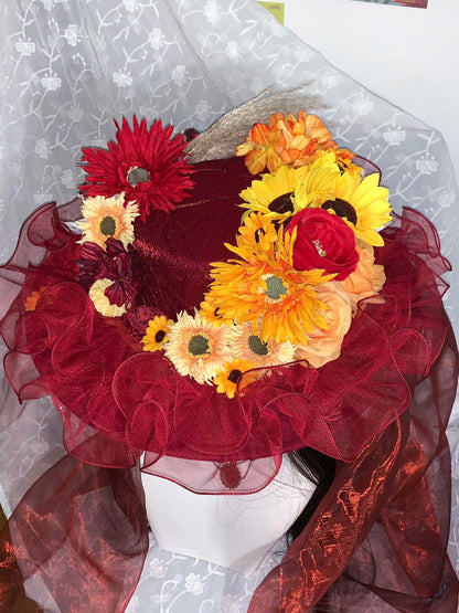 M73007-Dark Lolita Handmade Hat