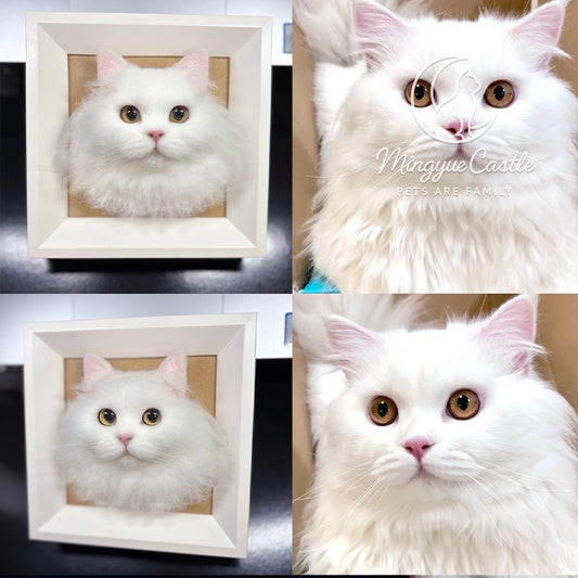 Customize your pet photo frame portrait【Square】5-7 Inches